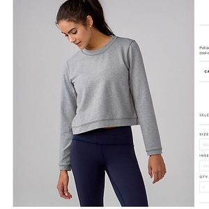 Lululemon Space Crew Top